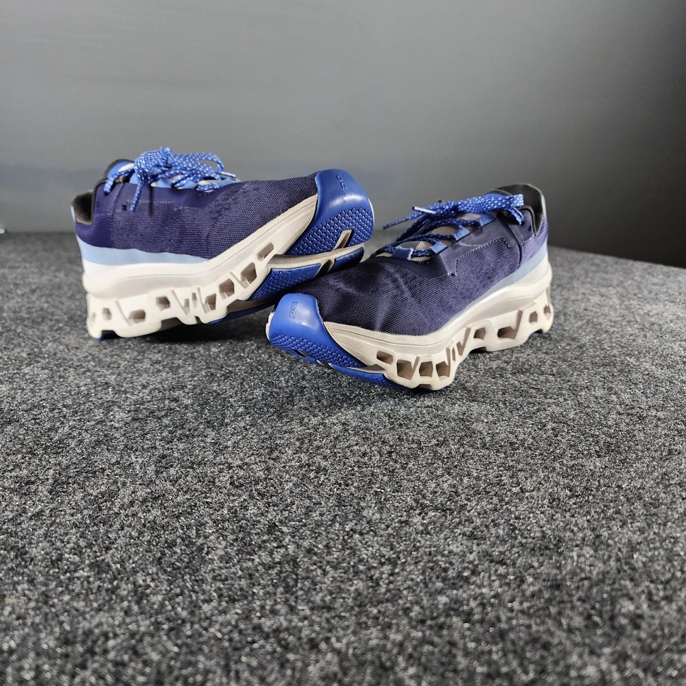 On Cloudmonster Womens Running Shoes Navy Blue Helion CloudTec 61.99026 Size 9.5 - Picture 2 of 8